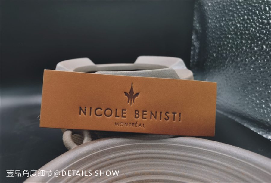 NICOLE BENISTI cowhide patch